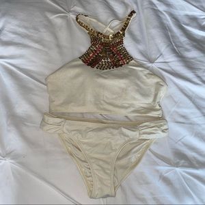 Pily Q Barcelona Pearly White Bikini